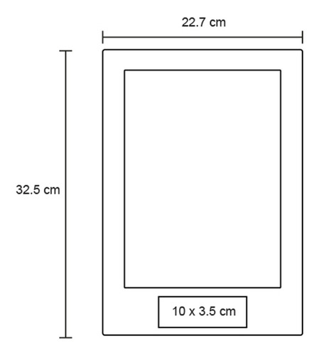Imagen 3 de 8 de Reloj De Pared Rectangular