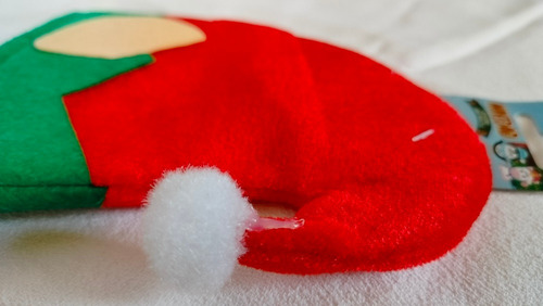 Gorro Duende Navidad Mascota Perro Gato Disfraz Navideño