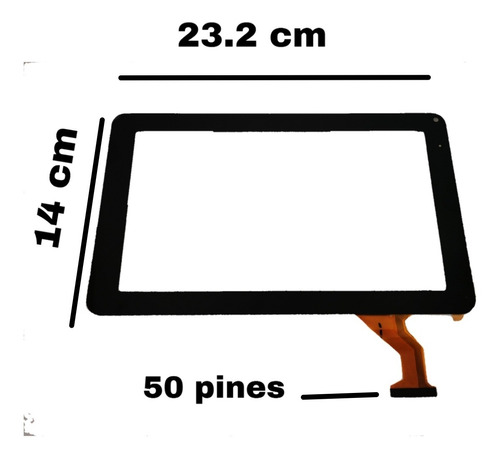 Cristal Touch   De 9 Pulgadas Flex Fx-c9.0-0068a-f-02