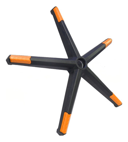Base Para Cadeiras Gamer E Office Detalhes Laranja