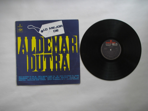 Lp Vinilo Aldemar Dutra Lo Mejor Edición Colombia 1970