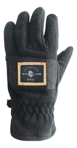 Guante Hombre Negro M Wild Lama