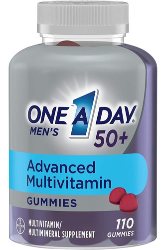 Suplemento Advance Multivitamin One A Day 50+ 110 Gomitas