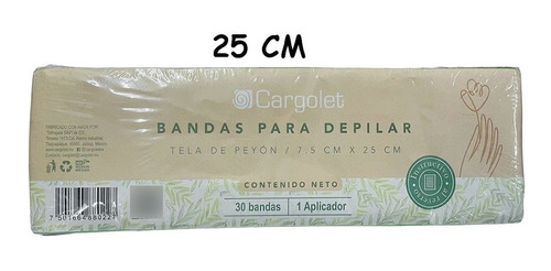 Telas Para Depilar Bandas Con 30 Pzas Depilación Cargolet