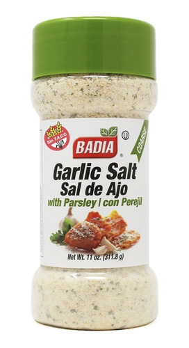 Sal De Ajo Con Perejil 311.80gr - Garlic Salt Parsley Badia