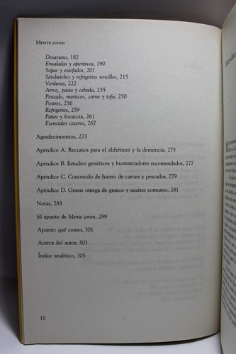 Mente Joven: Maximiza Y Conserva Tu Memoria (Usado)