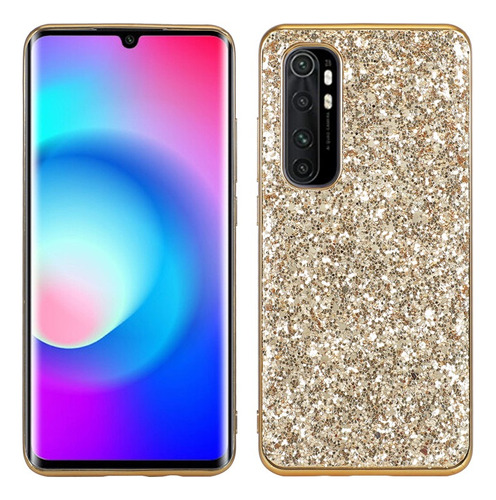 Funda Glitter Tpu Strass Para Xiaomi Mi Note 10 Lite 