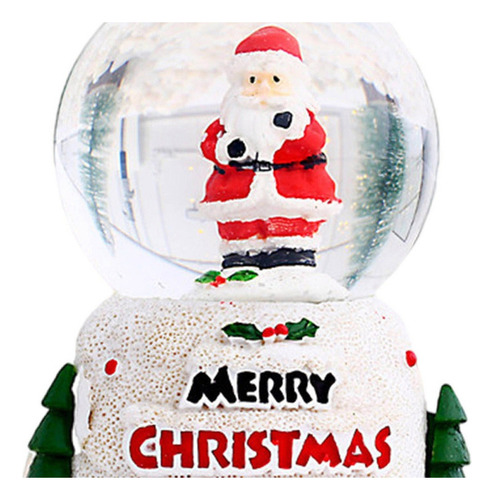 Bola De Nieve Navideña, Bola De Cristal Brillante.