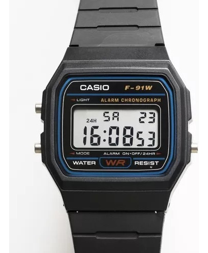 Reloj Casio Hombre F-91w-1x Vintage Original
