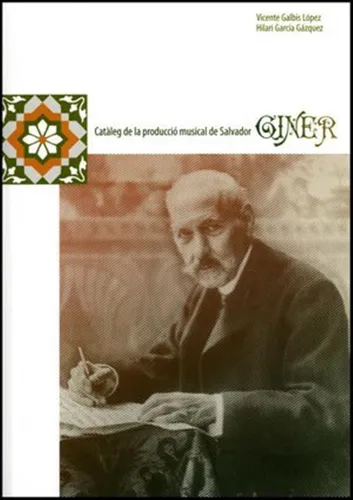 Catàleg De La Producció Musical De Salvador Giner (catàlegs