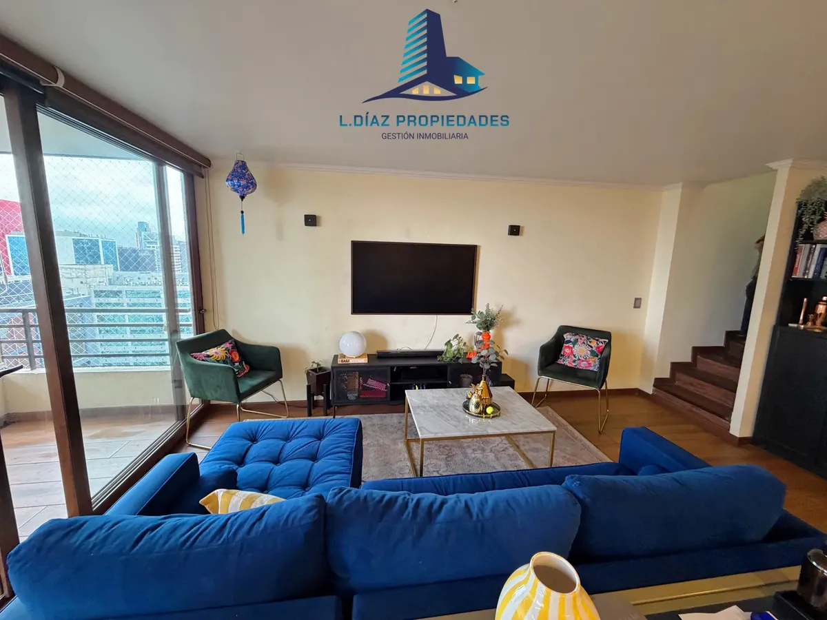 Imagen 5 de 13 de Exclusivo Dúplex En Las Condes/a Pasos Metro Manquehue!!