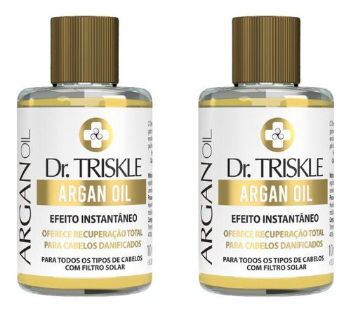 Oleo Capilar Dr Triskle 10ml Argan Oil - Kit Com 2un