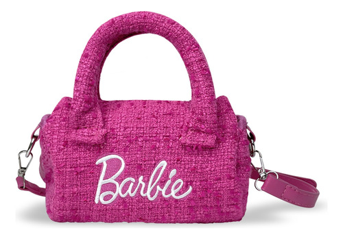 Bolso Barbie Mini Con Asas Y Correa De Hombro