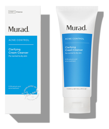 Murad Limpiador De Crema Clarificante Para Control Del Acne,