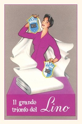 Libro Vintage Journal Advertisement For Italian Linens - ...