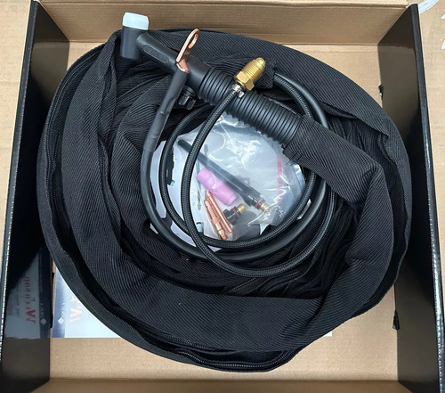 Antorcha Tig Flexible 200 Amp. C/válvula 25ft Weld500