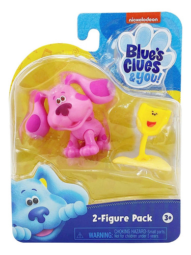 Blue´s Clue & You Figura Articulada - Magenta Y Shovel 