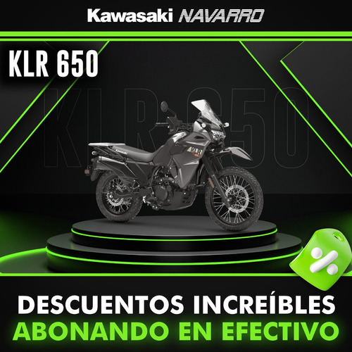 Kawasaki Klr 650 2024- 18 Pagos Iguales En Pesos- En Stock -