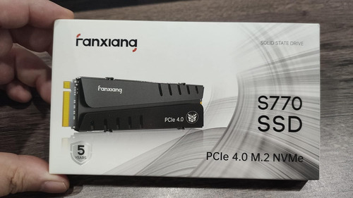 Disco Sólido Ssd Interno Fanxiang S770 + Disipador 1tb Ps5