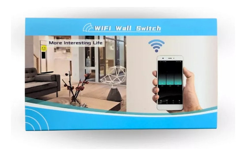 Interruptor Inteligente Wifi Triple Tuya Alexa + Capacitor