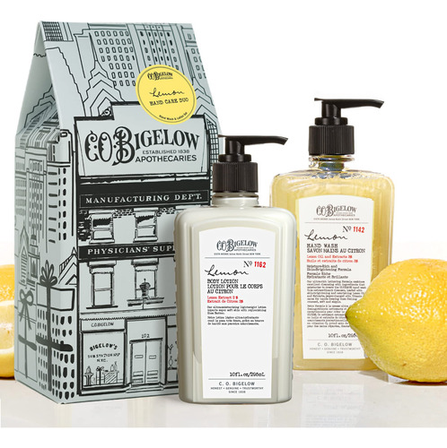 C.o. Bigelow Apothecary Duo - Cuidado De Manos De Limon, Jab