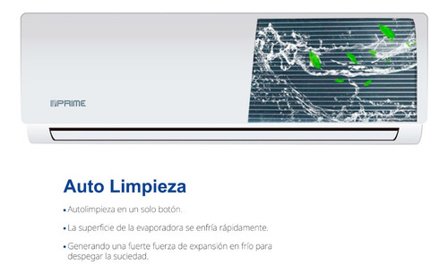 Aire Acondicionado Minisplit Prime 12000 Btu Frio Calor 220v