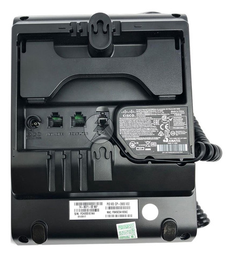 Teléfono IP Cisco Poe Cp-3905/sin fuente