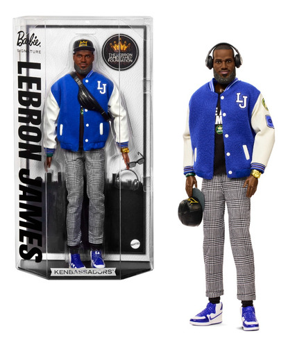 Muñeco De Colección HRM33 Signature Lebron James Barbie