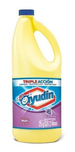 Lavandina Limpiador Liquido Desinfectante Ayudin Clasica 2lt