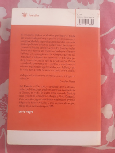 El Jardin De Las Sombras De Ian Rankin (Usado)