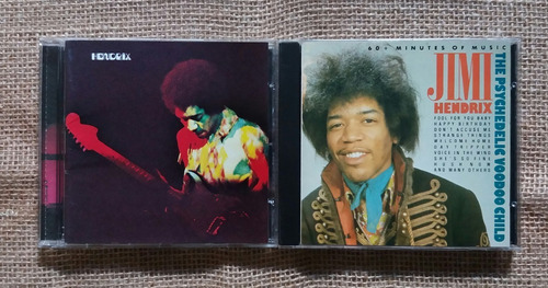 Cds Jimi Hendrix - Band Of Gypsys + Psychedelic Voodoo Child