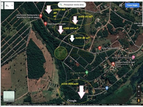 Imagem 3 de 4 de Terreno De 1071,92 Mts A Venda No Vale Igapó - Te00199