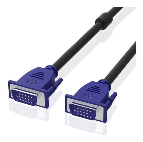 Imagen 4 de 7 de Cable Vga Macho Macho 1.5 Metro Para Monitor Pc Dvr
