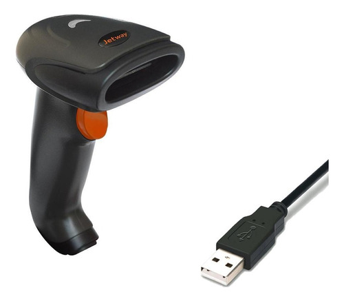 Leitor De Códigos De Barras Jetway Jl200 Usb Laser Preto 5V