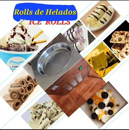 Imagen 9 de 9 de Maquina De Ice Cream Rolls
