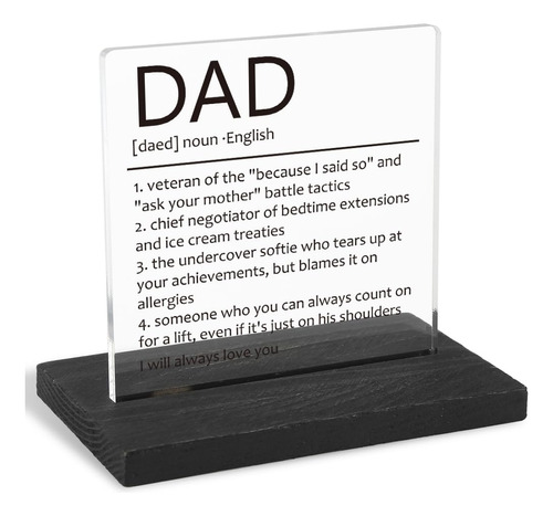 Regalo Definicion Para Papa Dia Padre Padrastro Suegro Extra