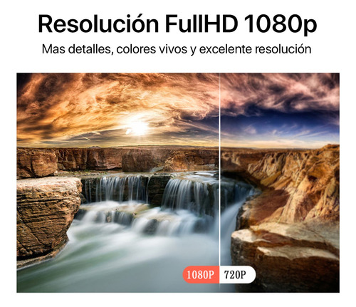 Proyector Smart Owlenz Sd500 Full Hd Más Ecran 120 Plomo