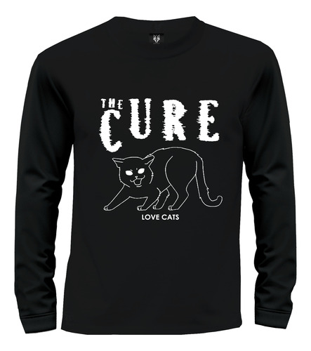 Camiseta Camibuzo Rock The Cure Love Cats