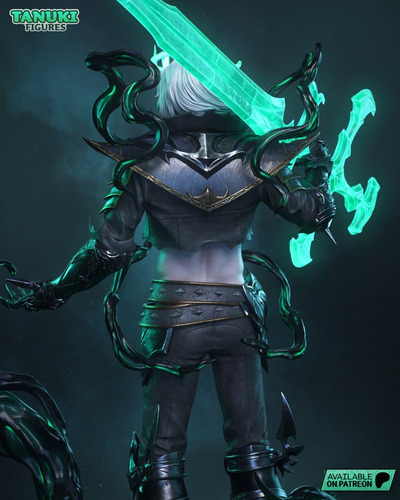 Figure Do Viego Com Pintura - League Of Legends