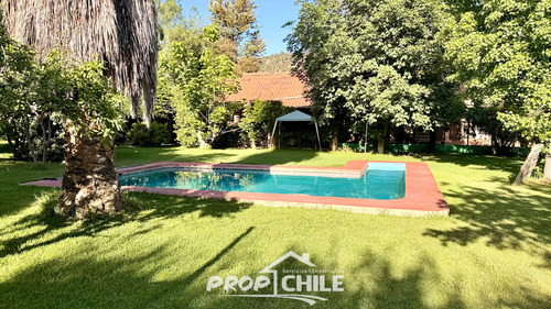 Casa Y Cabañas En Pirque En Venta. (93819)