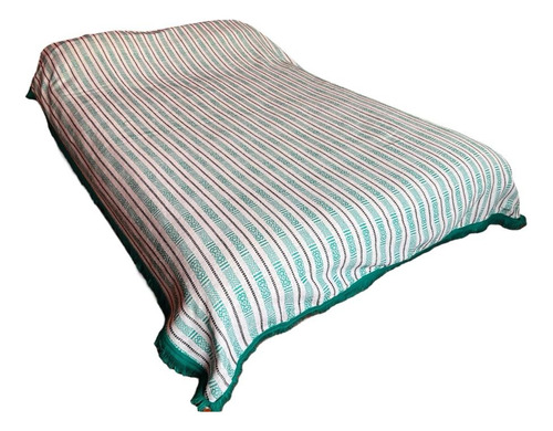 5pz Colcha Modelo Oaxaca Matrimonial 215x180cm Color Variado