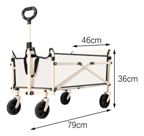 Carrito Plegable Para Picnic, Carrito Impermeable,