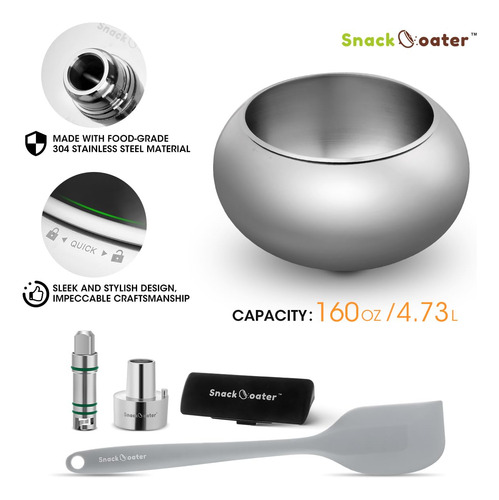 Snack Coater Aieve Compatível Com A Batedeira Kitchenaid