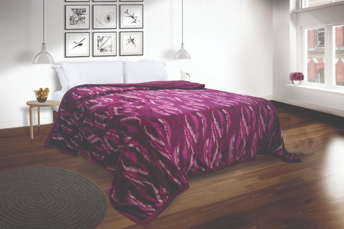 Edredon Con Corderito 2 1/2 Plazas Queen Simil Piel Con Doble Relleno Calidad Premium