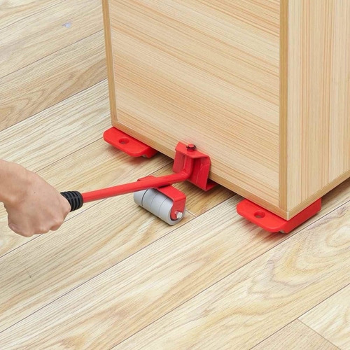 Conjunto De Rodas Para Mover Móveis Até 150kg Fácil