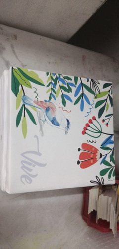 Imagen 7 de 7 de Cuadros Decorativos Personalizable En Lienzo Kit 2pz 30x30