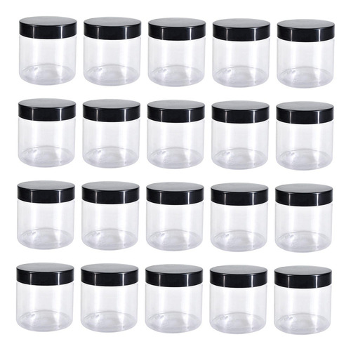 // Frasco Para Mascotas Con Tapa, Botes De 20 Piezas 200ml