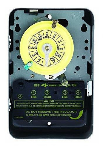 Intermatic T103 Interruptor Tiempo Mecanico Gris