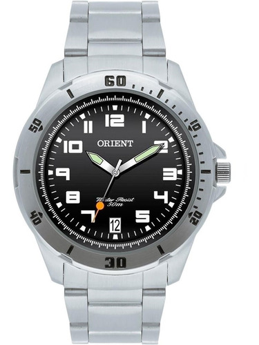 Relógio Masculino Orient Prata Mbss1155a P2sx Original