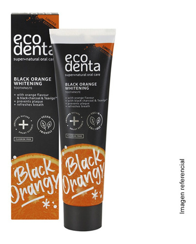 Pasta Eco Denta Black Orange Whitening 100 Ml